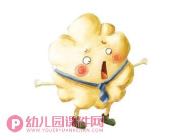 小班语言课件PPT《逃走的爆米花》PPT课件图片