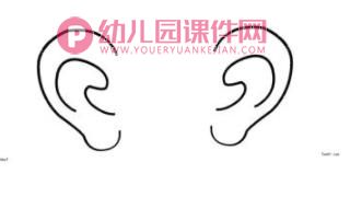 幼儿园小班我的耳朵PPT课件图片