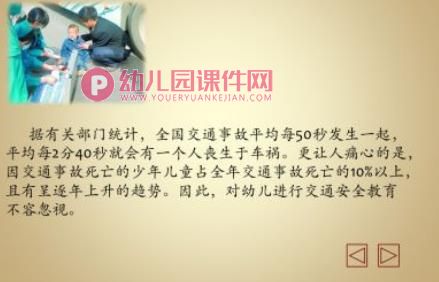 幼儿园安全教育课程PPT课件图片