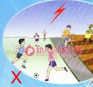 幼儿园安全教育课件PPT《如何防雷电》PPT课件图片
