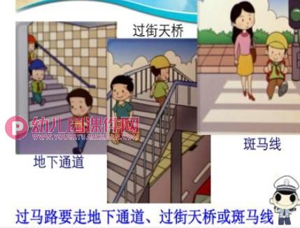 我会过马路PPT课件图片