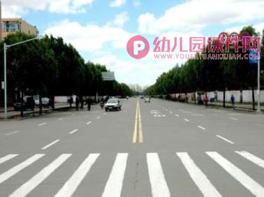 幼儿园安全常识课件PPT《我会过马路》PPT课件图片