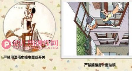 幼儿园安全教育讲座PPT课件图片