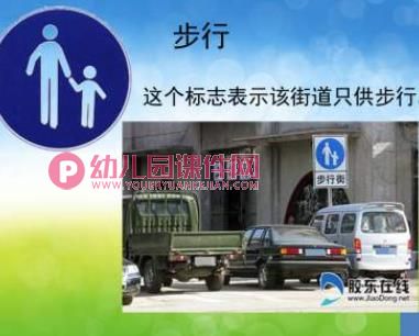 幼儿园课件PPT《认识交通安全标志》PPT课件图片