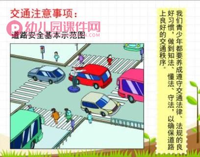 幼儿园儿童安全教育PPT课件图片