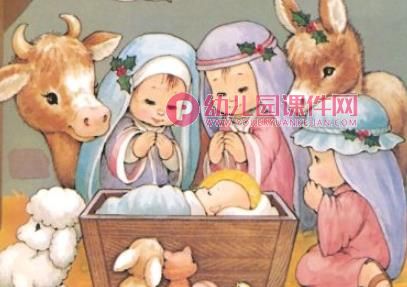 圣诞节的故事PPT课件图片