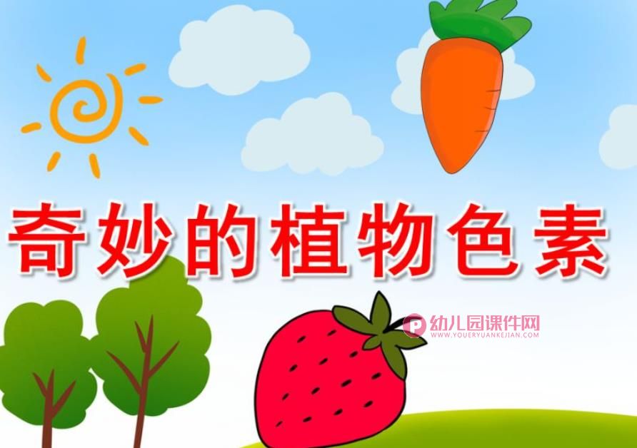 奇妙的植物色素PPT课件图片
