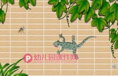 幼儿园小壁虎借尾巴PPT课件图片