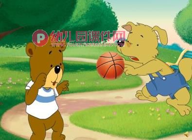 幼儿园橡皮膏小熊故事PPT课件图片