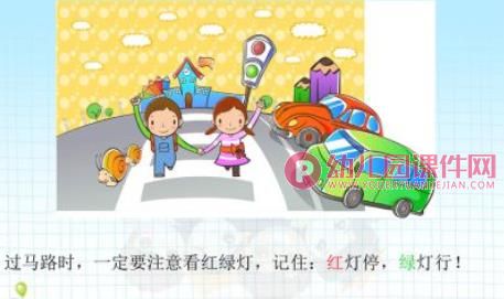 儿童交通安全讲座PPT课件图片