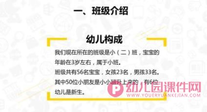 幼儿园小班托班新生入学家长会PPT课件图片