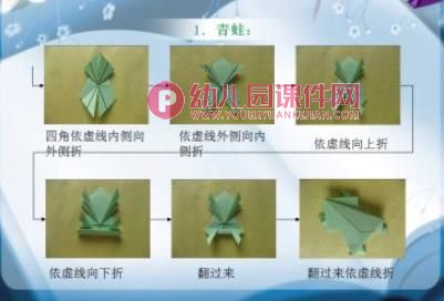 手工折纸课件PPT图片