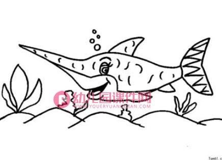 少儿美术创意画美味的鱼PPT课件图片