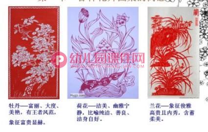 手工剪纸课件PPT图片