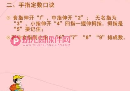 幼儿园手心算培训课程PPT课件图片