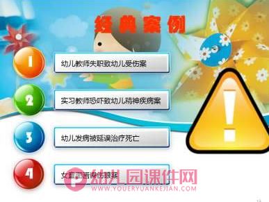 幼儿园教师安全教育培训PPT课件图片