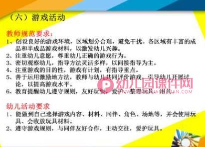 幼儿园教师培训课件PPT图片