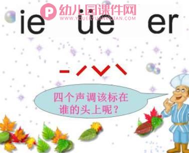 幼儿园课件PPT《拼音ie ue er》PPT课件图片