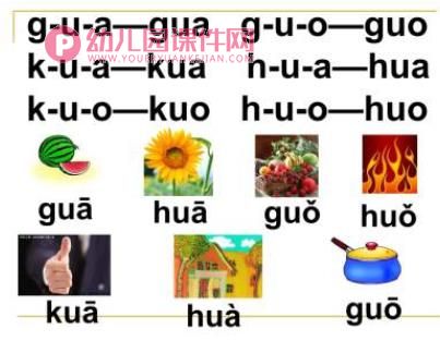 幼儿园拼音课件PPT《g k h》PPT课件图片