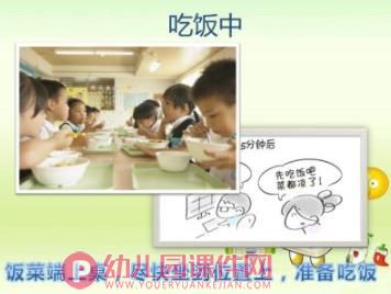 我会吃饭PPT课件图片