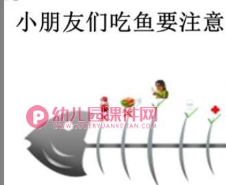吃鱼要注意PPT课件图片
