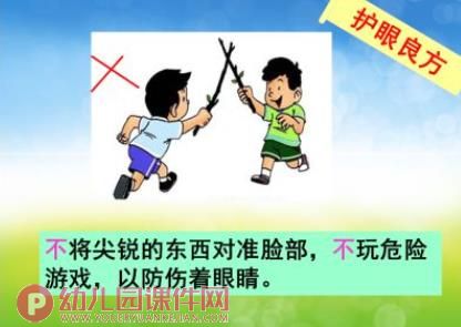 爱护我们的眼睛PPT课件图片