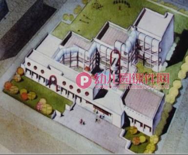 托儿所幼儿园建筑设计图PPT课件图片