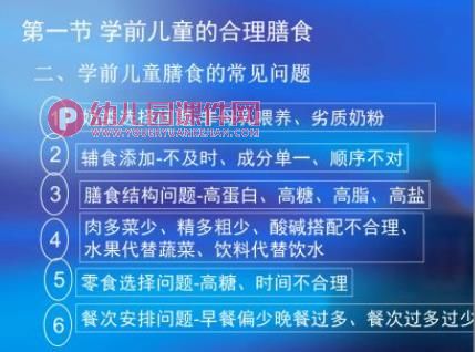 第五章学前儿童的合理膳食PPT课件图片