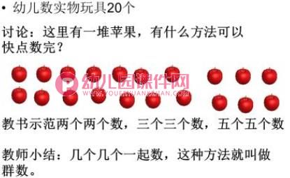 学前班计算课件PPT《学习群数》PPT课件图片