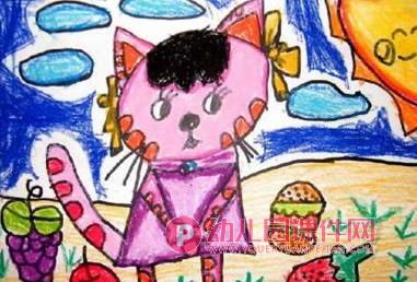 学前班美术课件PPT《小猫钓鱼》PPT课件图片