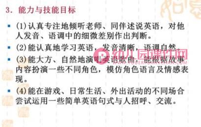 学前儿童英语教育PPT课件图片