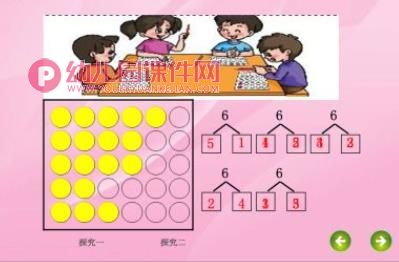 学前班数学课件PPT《6和7的组成》PPT课件图片