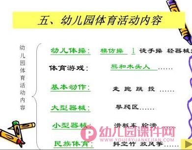 幼儿园学前儿童健康教育概述PPT课件图片