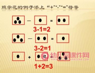 学前班数学课件PPT《学习3的组成》PPT课件图片