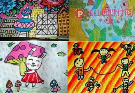 幼儿园学前儿童美术创作的特点PPT课件图片