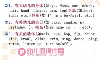 学前儿童英语教育PPT课件图片