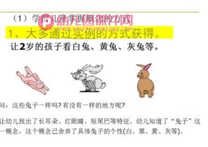 学前儿童的思维与言语发展PPT图片