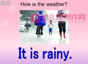 幼儿园英语公开课课件PPT《天气》PPT课件图片