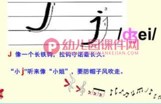 幼儿园英语课件PPT《26个英语字母》PPT课件图片