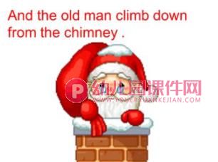 幼儿园圣诞节英语PPT课件图片