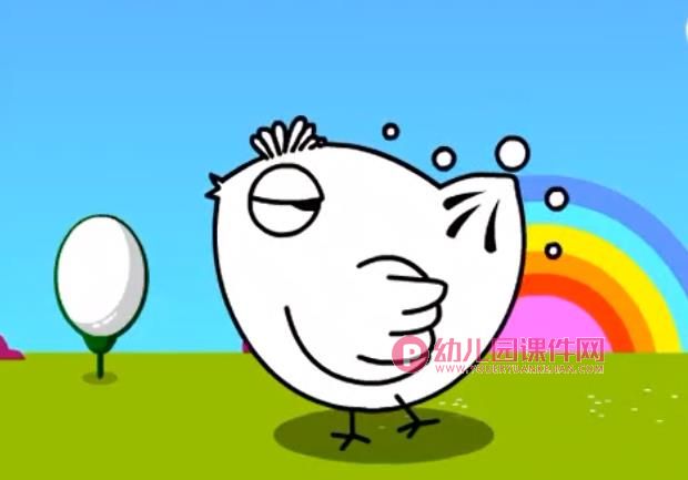 幼儿园音乐课件PPT《小公鸡之歌》课件动画图片
