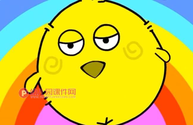 幼儿园音乐课件PPT《小公鸡之歌》课件动画图片