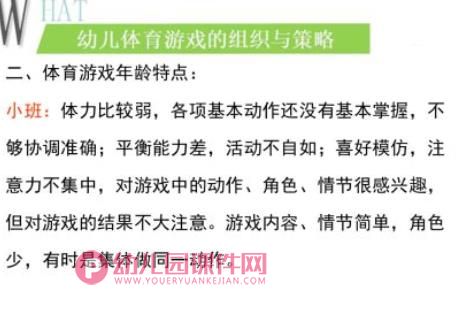 幼儿体育游戏的组织与策略PPT课件图片