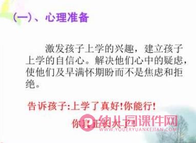 幼小衔接讲座学前热身PPT课件图片