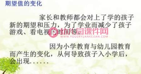 幼小衔接家长讲座PPT图片