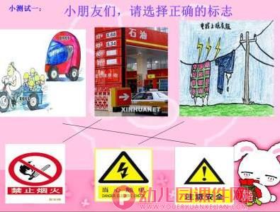 中班安全课件PPT《安全标志的奥秘》PPT课件图片
