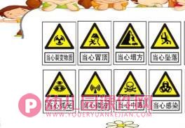 中班安全教育课件PPT《学习安全标志》PPT课件图片