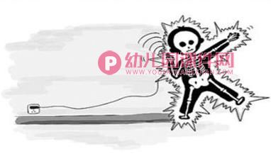 中班安全优质课课件PPT《会咬人的电》PPT课件图片