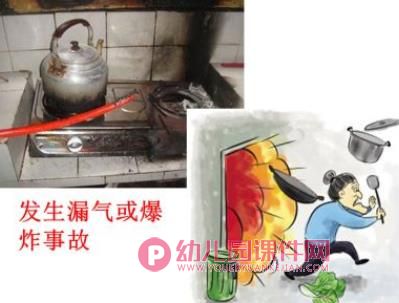 中班安全教育课件PPT《煤气的作用和危险》PPT课件图片