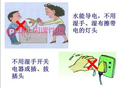 中班安全教育课件PPT《安全用电》PPT课件图片